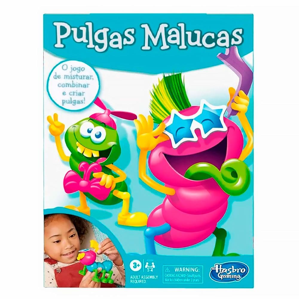 Jogo Pulgas Malucas Criar e Combinar Gaming F3100 - Hasbro