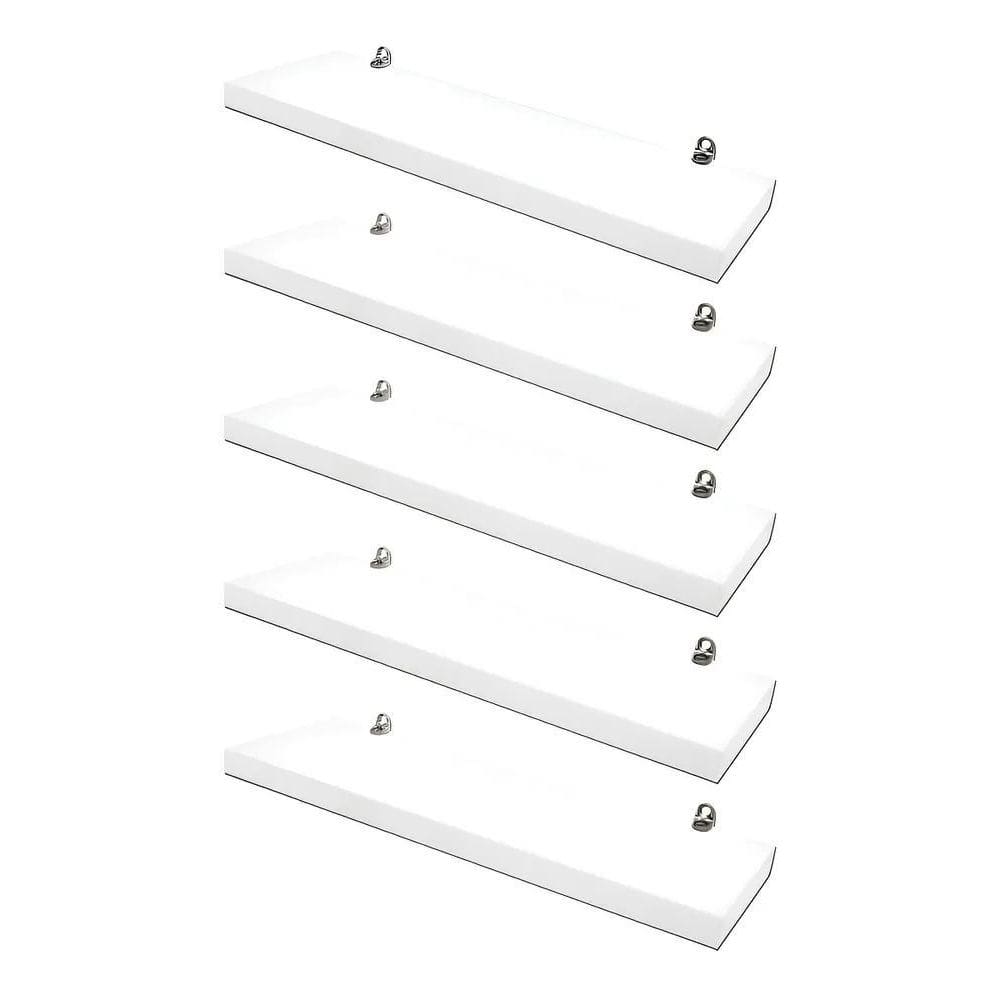 Jogo 5 Prateleira Decorativas Infantil Porta Livros Decorase