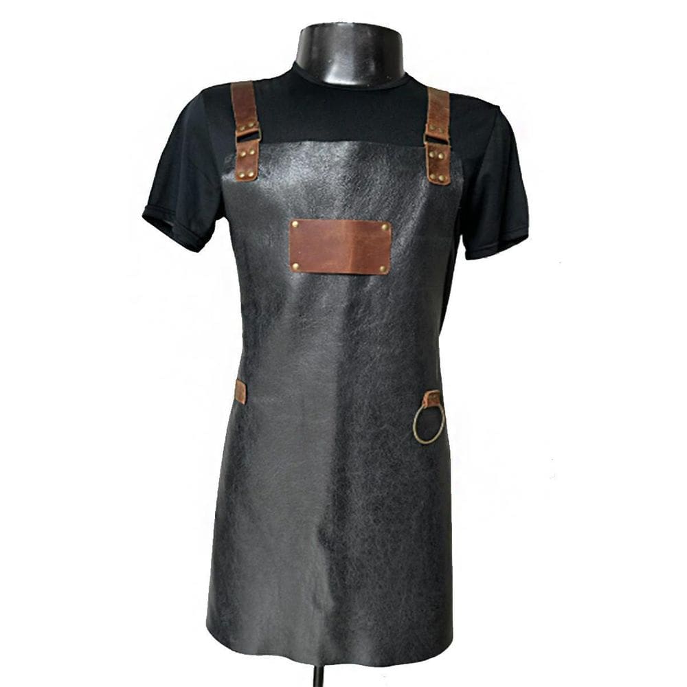 Avental De Couro Para Churrasco 6 Cores