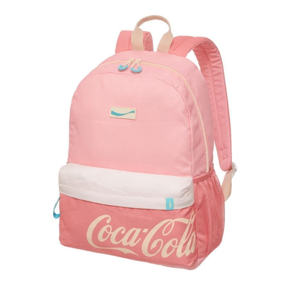 Mochila Costas Coca Cola Refreshing Escolar Juvenil Passeio
