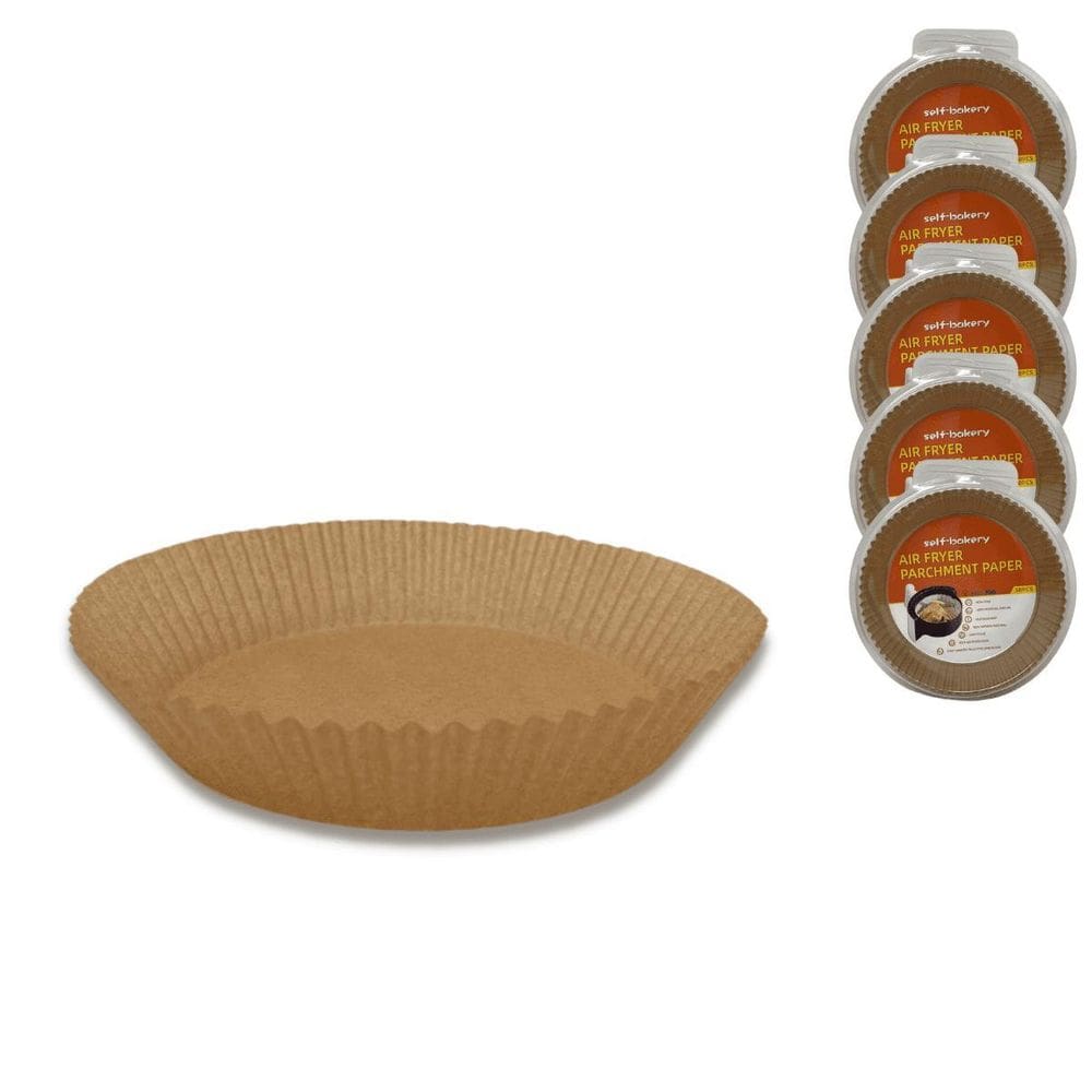250Un Forma Redonda De Papel Descartável Para Air Fryer