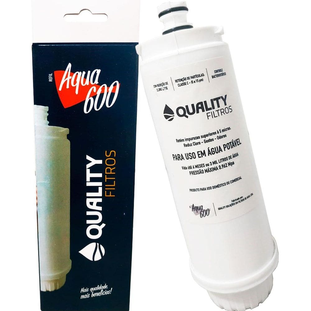 Filtro Refil Aqua Compatível Purificador Água Ibbl Natural