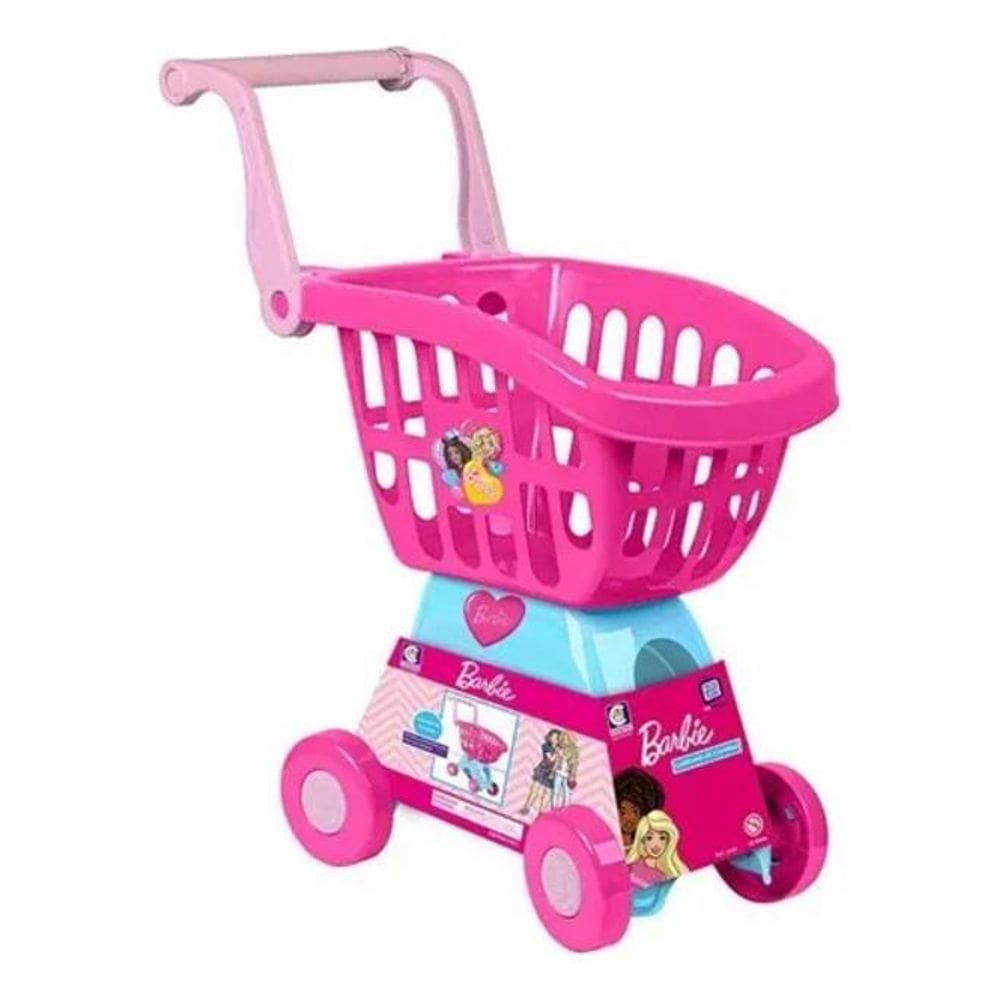 Carrinho De Compras Barbie Cheff 2493 Cotiplás