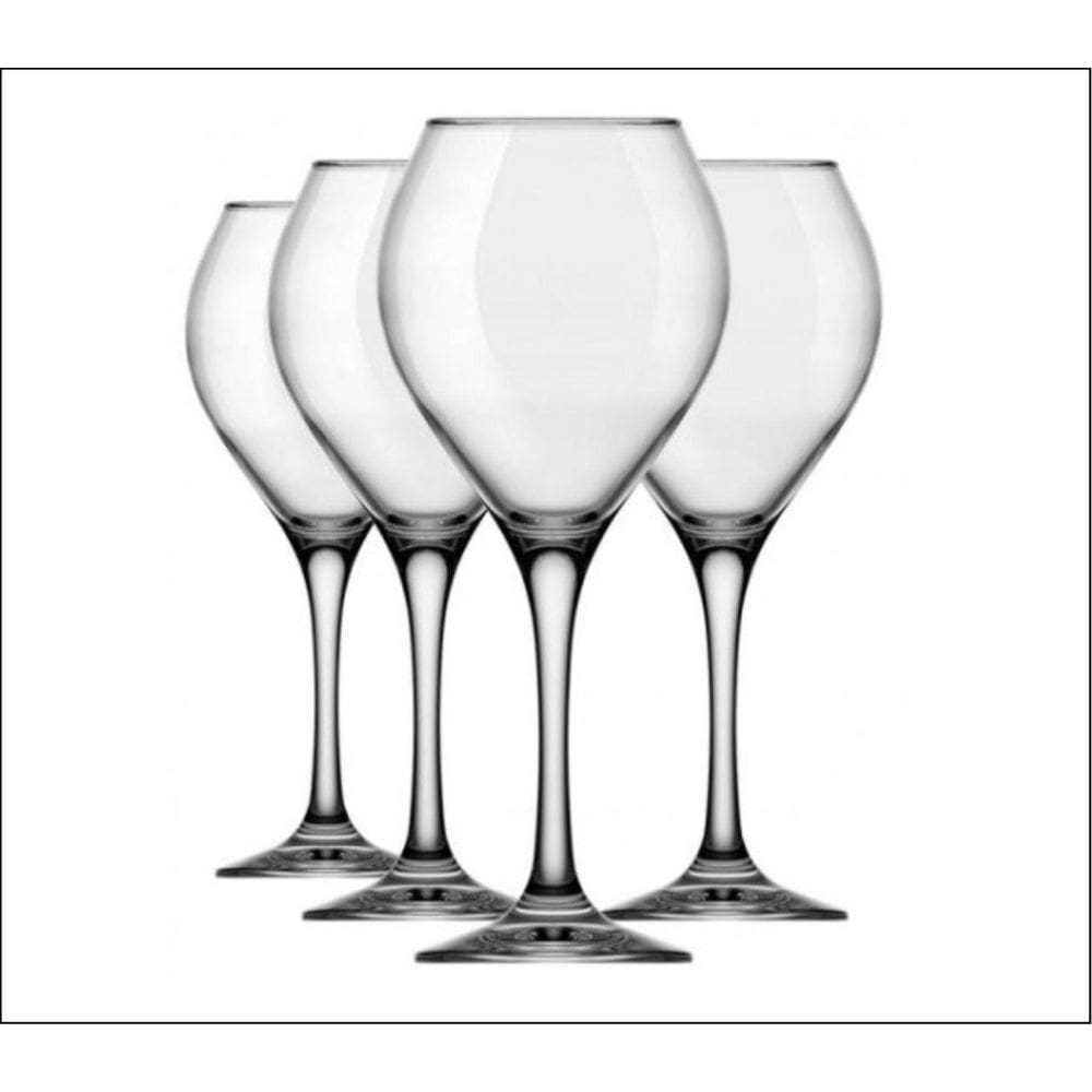 Conjunto Taça Vinho Tinto Branco D Vidro Prestige 500Ml 12Un