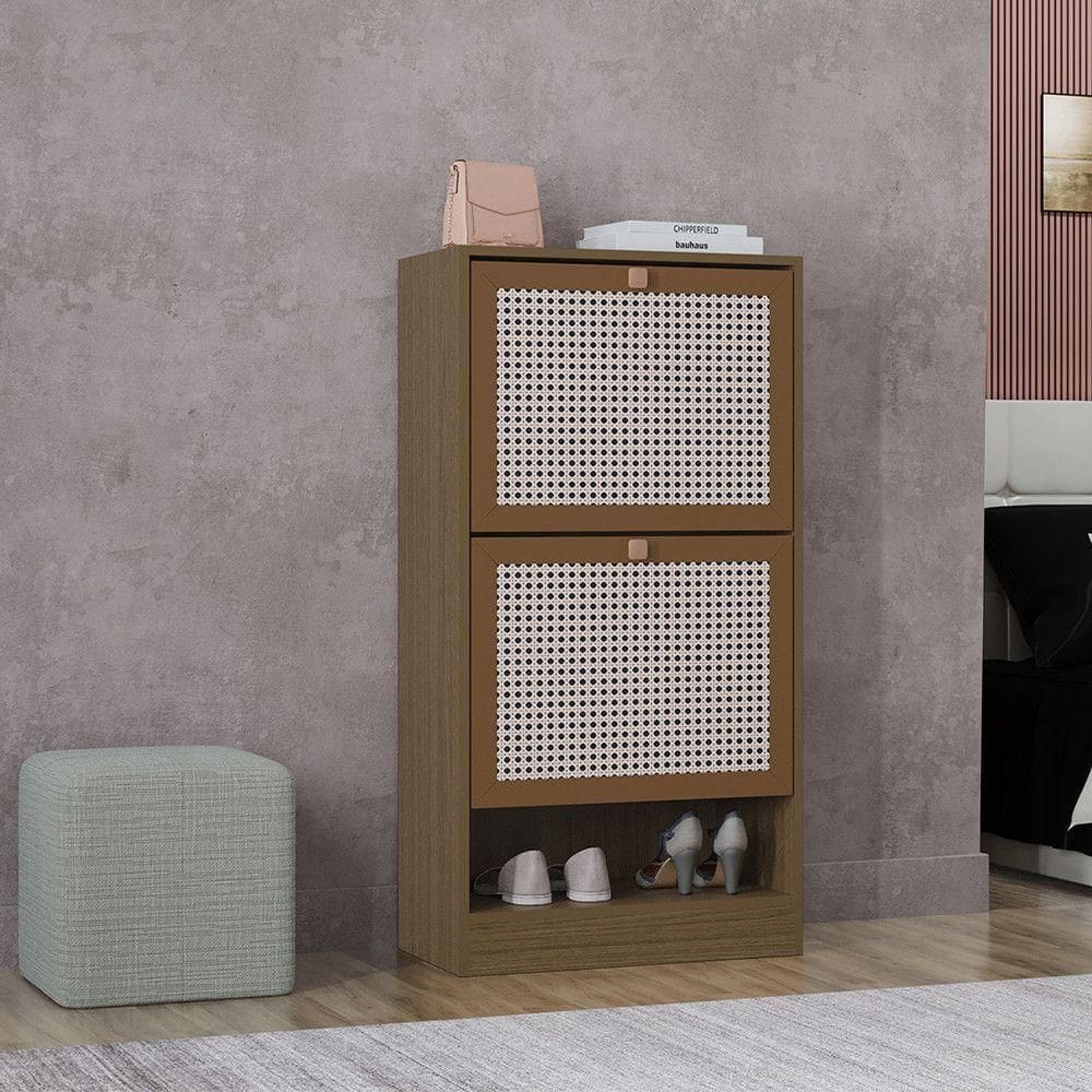 Sapateira Tropical 2 Portas Carvalho