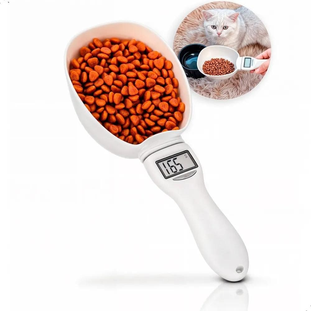 3X Colher Medidora Precisão Digital Pet Alimentos Café Ração
