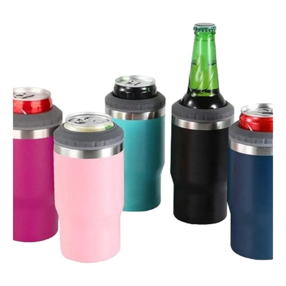 Copo Térmico Long Neck Cerveja Latinha Latão Litrinho Inox C