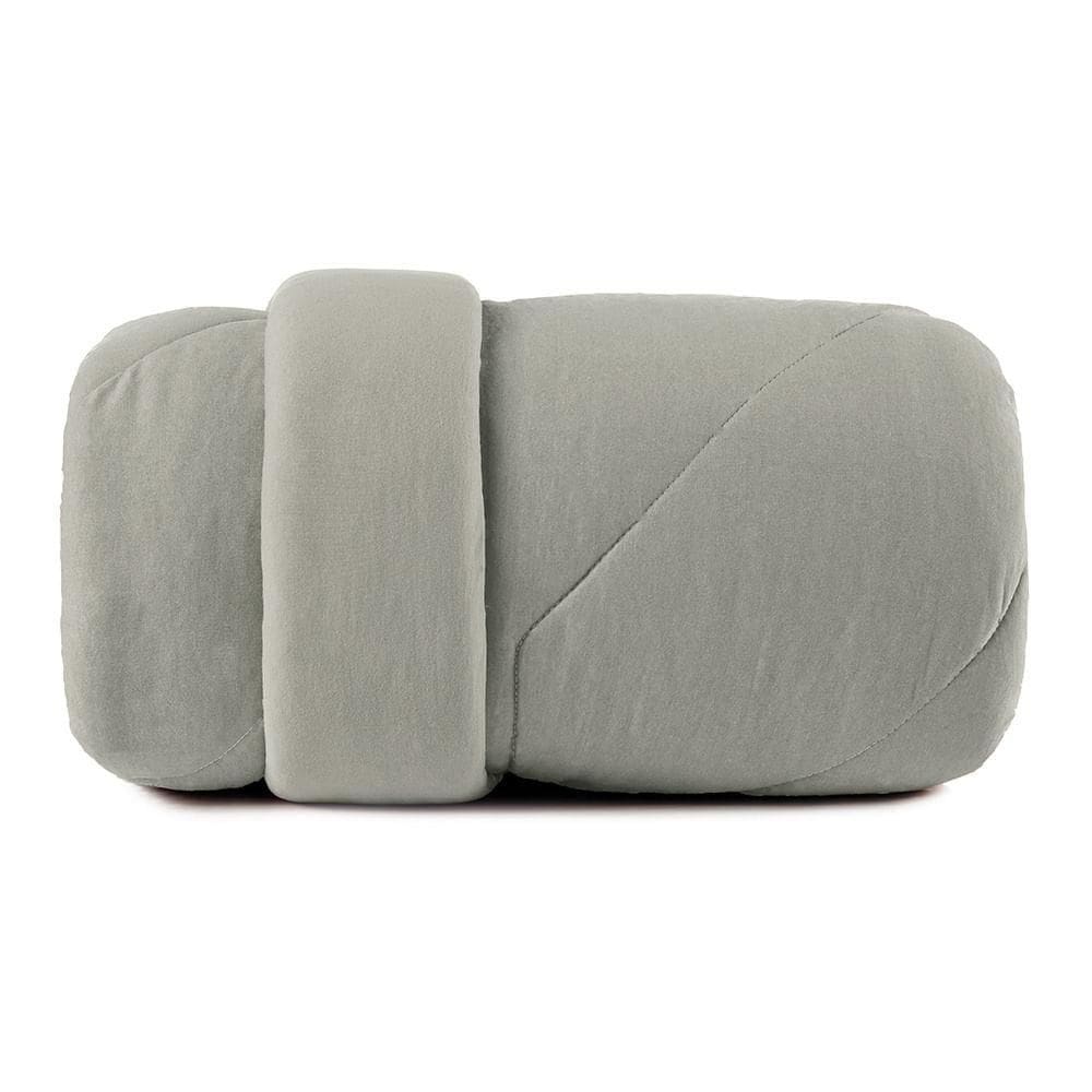 Edredom Casal Altenburg Malha Fio Penteado Cinza Platinum