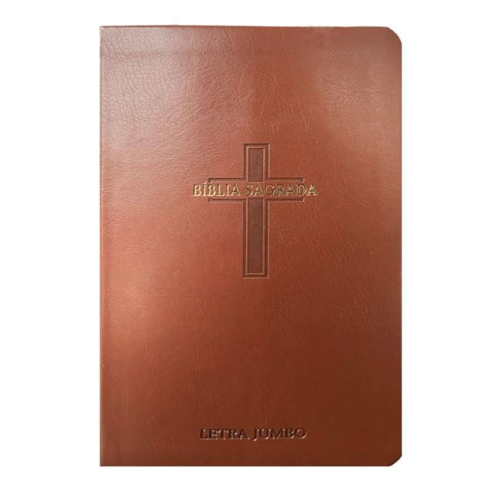 Bíblia Sagrada Gigante Letra Jumbo Arc Almeida Revista