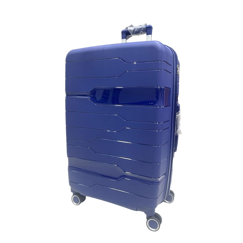 Mala Grande 32Kg Polipropileno Inquebrável Azul Marinho