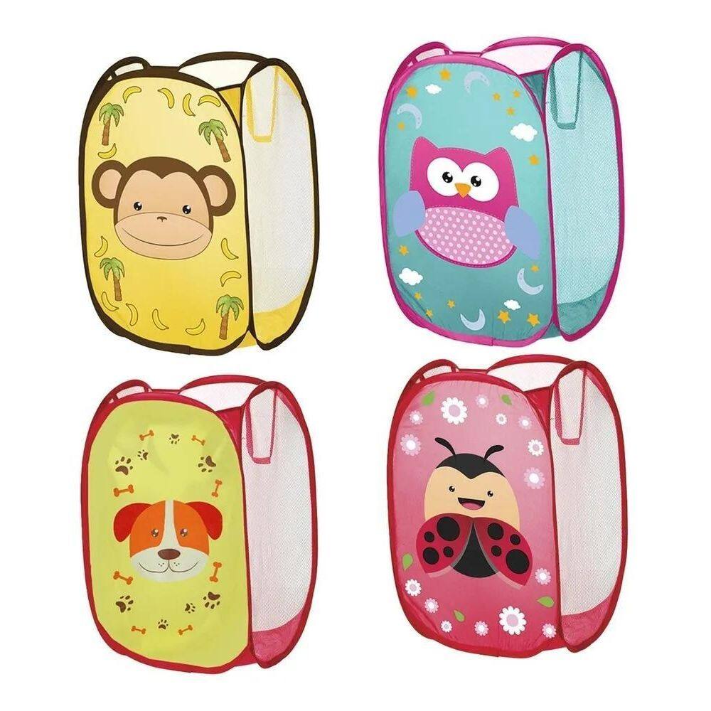 10X Cesto Organizador Porta Treco Brinquedos Roupas Infantil