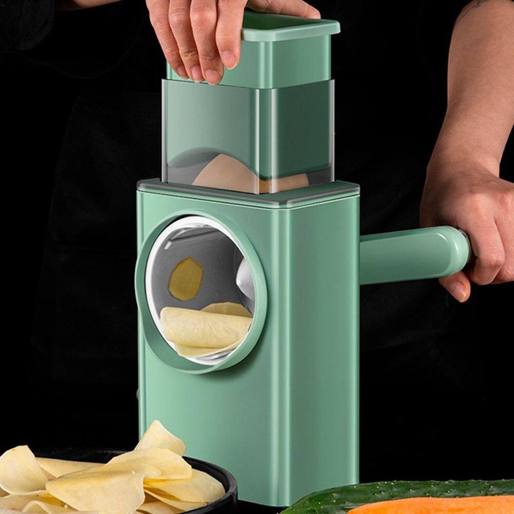 Ralador Manual Multiuso Lâminas Para Legumes E Vegetais