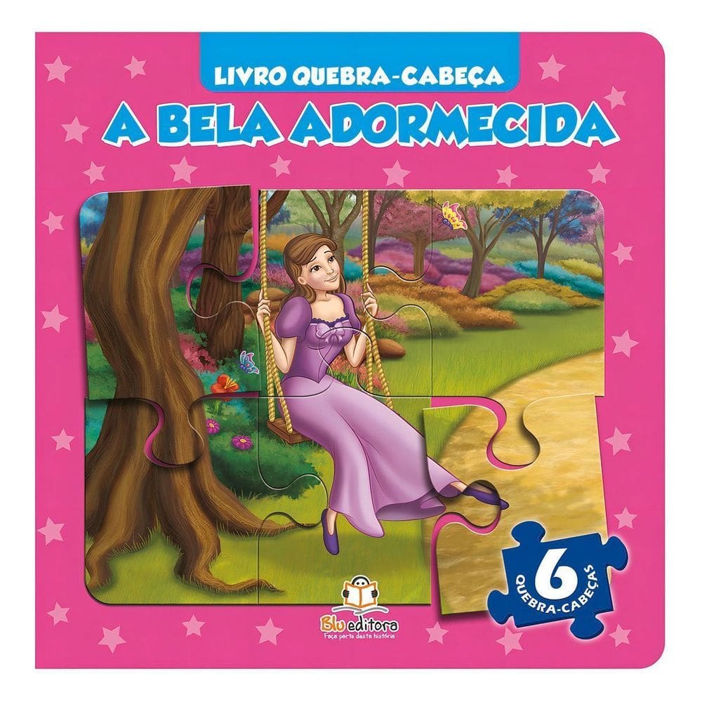 Livro Quebra-cabeça - a Bela Adormecida