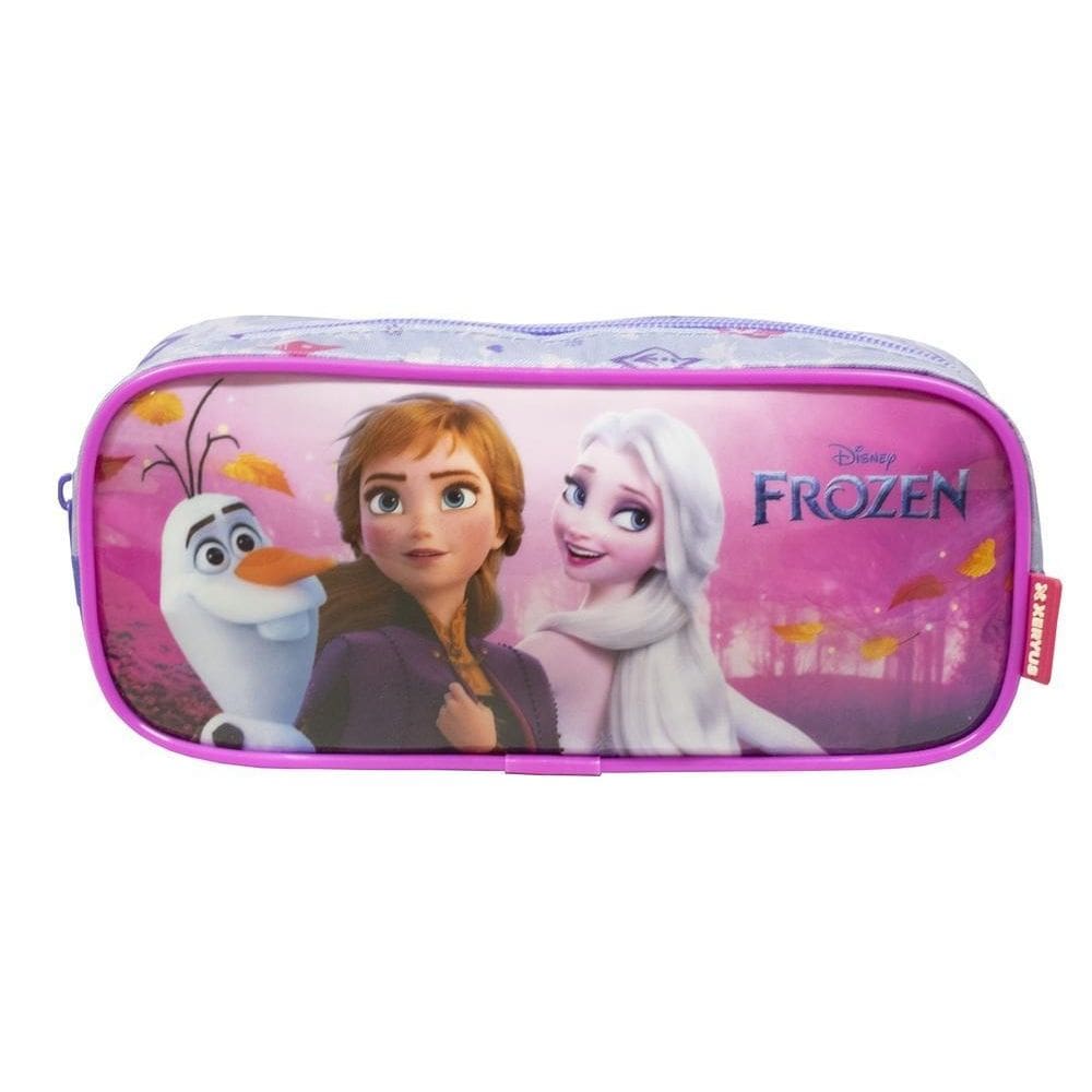 Estojo Escolar Infantil Frozen Xeryus