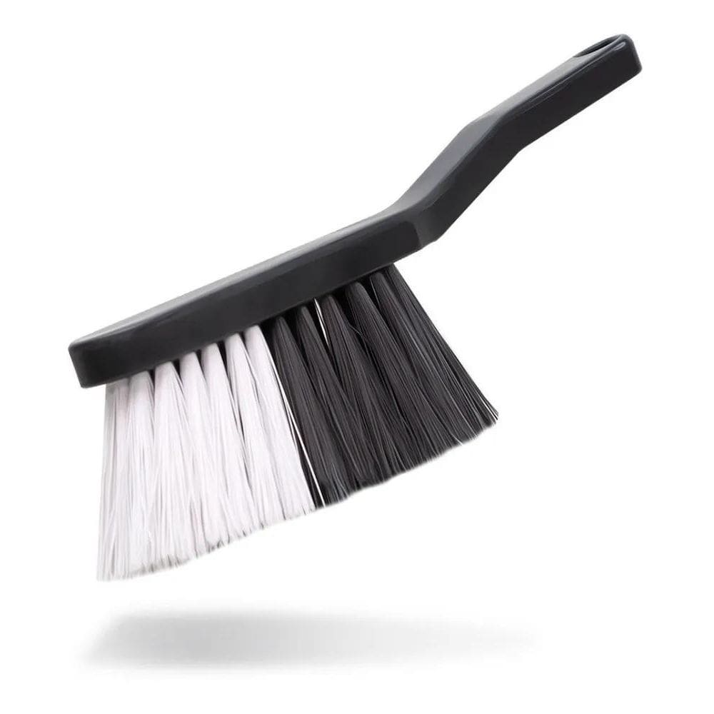 3X Vassoura Escova Espanadeira Nylon Multiuso De Mão