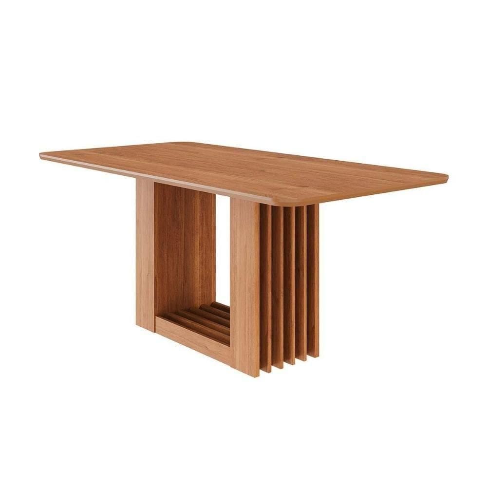 Mesa P- Cozinha Ariela C- Tampo Madeirado 180x90cm Cinamomo - Cimol