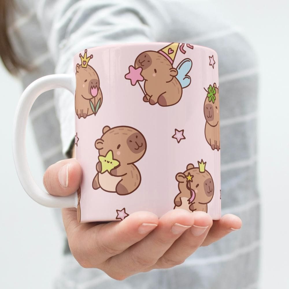 Caneca Capivarinhas Personalizada