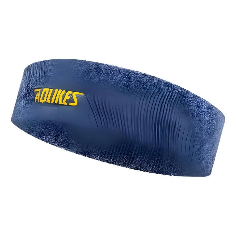 Faixa Esportiva Testeira Cabeça Aolikes Alta Absorção Cinza