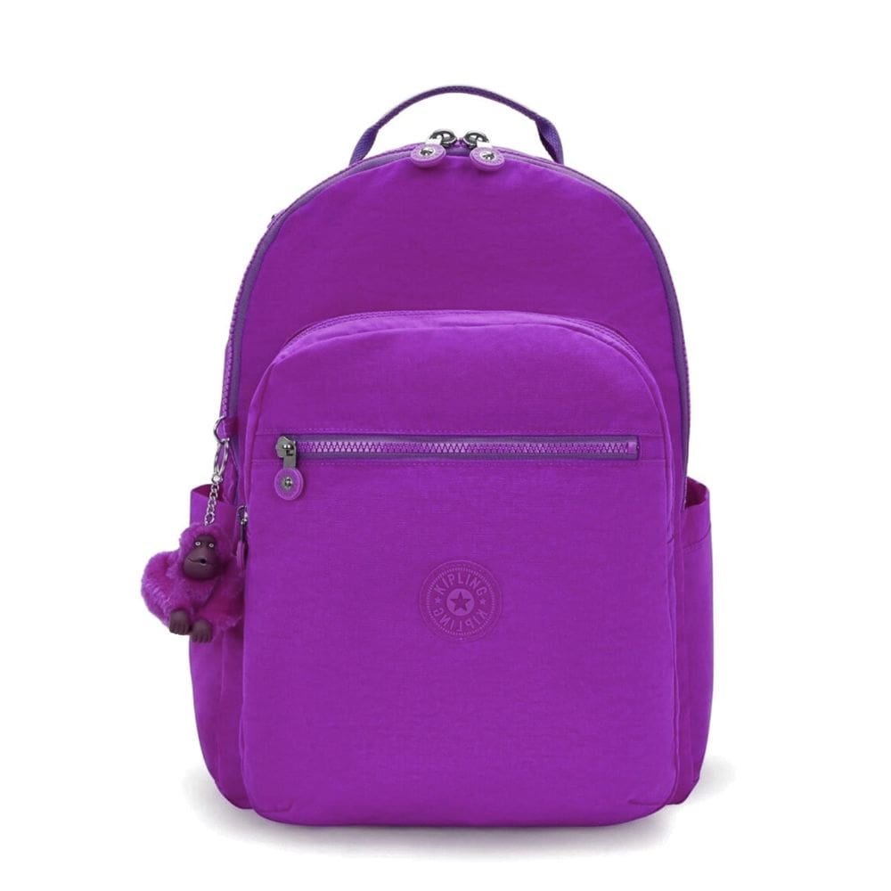 Kipling Mochila Seoul XL com Porta Notebook Purple Passion
