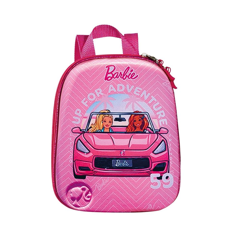 Lancheira Costas Carro Barbie Infantil Impermeável