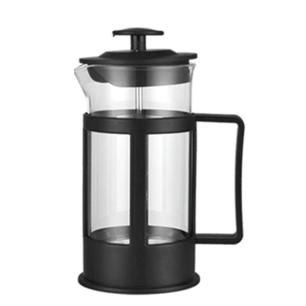 Cafeteira Prensa Francesa 800ml Chaleira Grande Em Vidro Cremeira Bule Chá Café Leite French Press Profissional