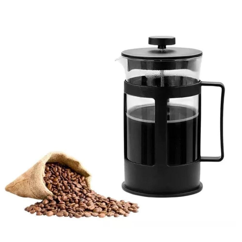Cafeteira Francesa Prensa Grande 600ml Chaleira Em Vidro Cremeira Café Chá Capuccino Bule French Press