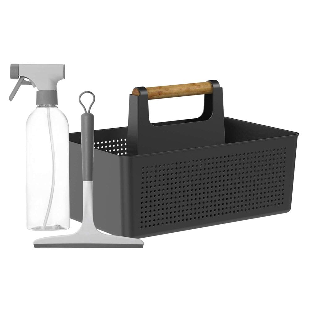 Conjunto Lavanderia Completa Flow com 3 Peças Preto - Ou