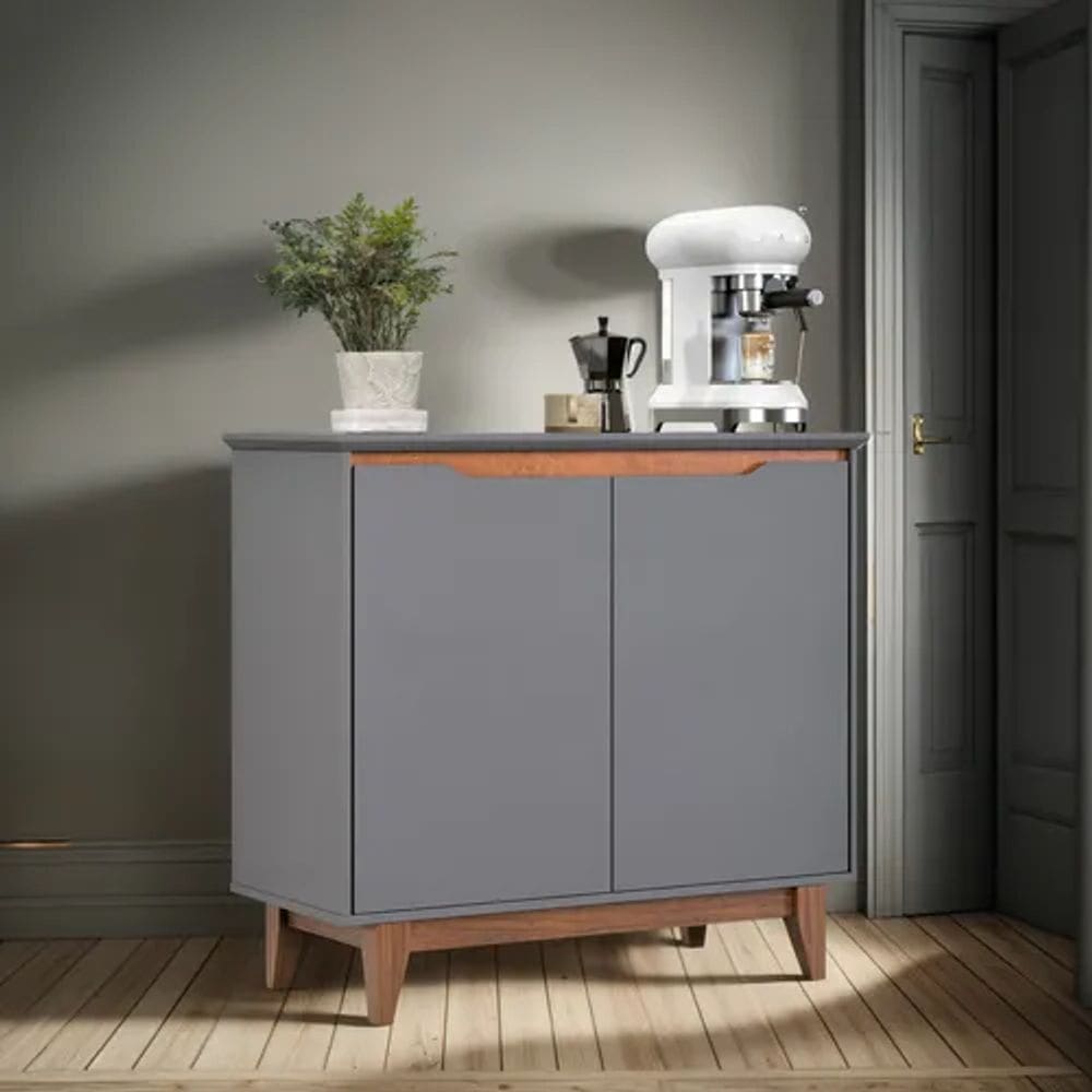 BUFFET 2 PORTAS FLOW CINZA saimys