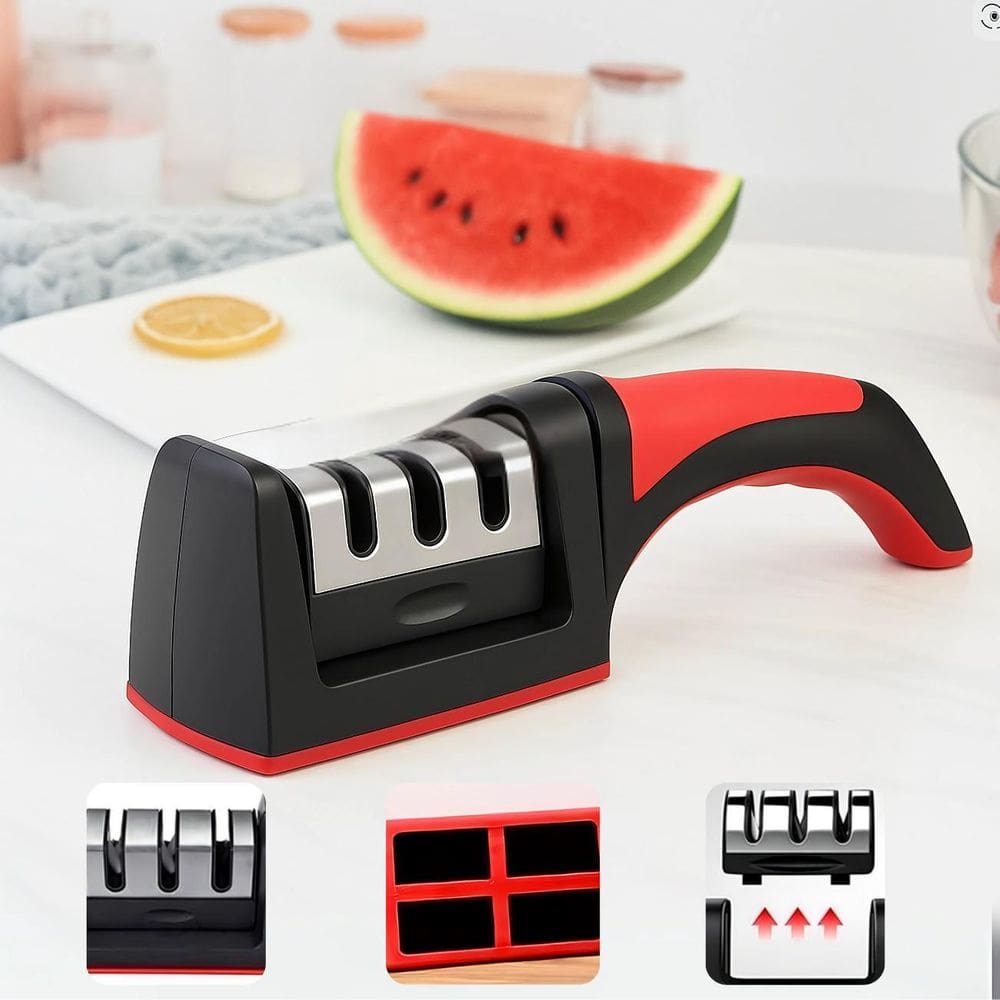 Afiador De Facas 3 Opções Premium Qualidade Superior