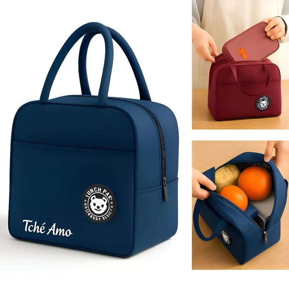 Bolsa Térmica Marmita Lancheira Fitness Academia E Passeios