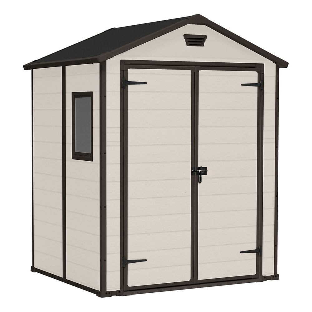 Deposito De Plastico Resina Jardim 198x63x192cm 3800 Litros - Cinza-claro