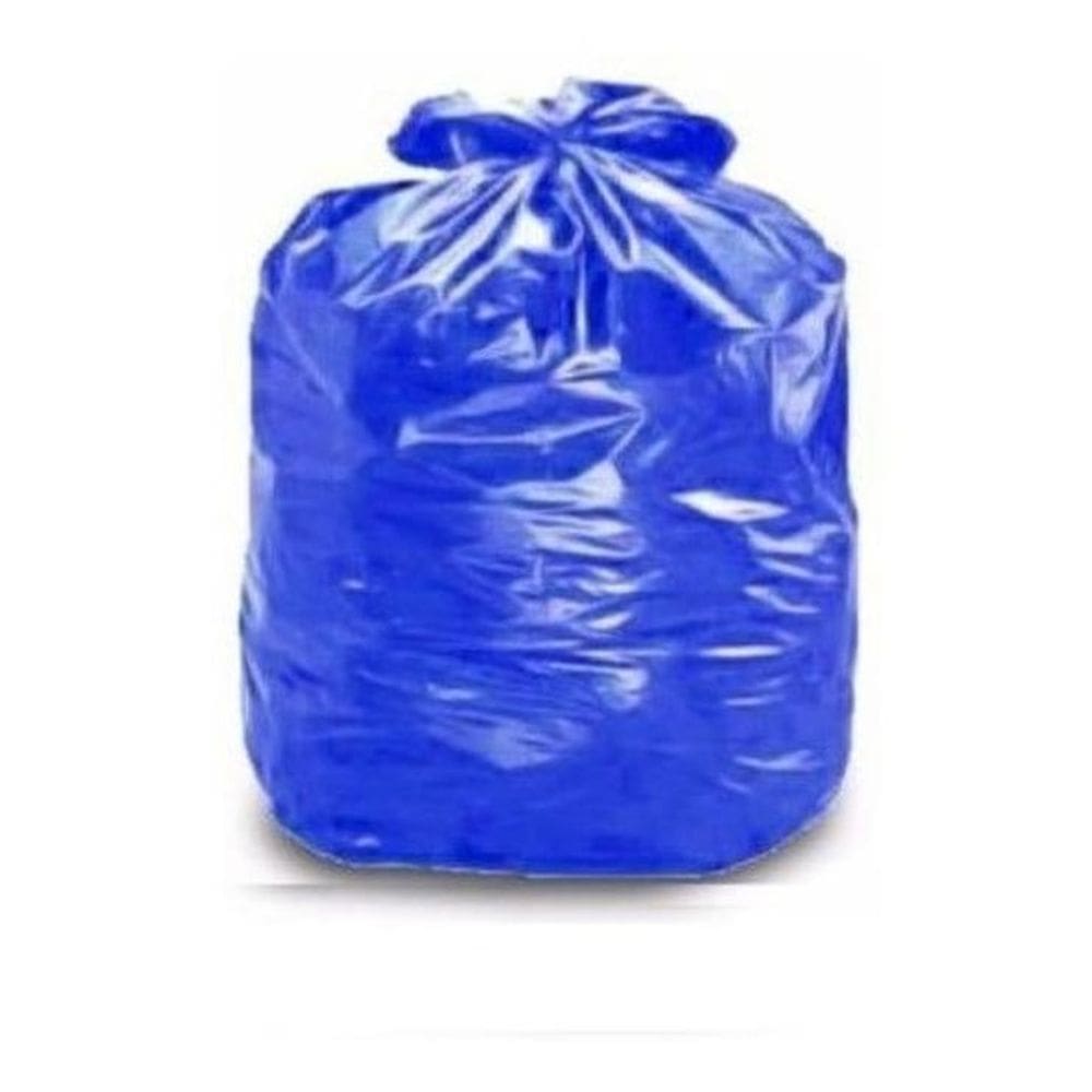 Saco Azul Para Lixo 20 Litros 100 Unds Coleta Seletiva