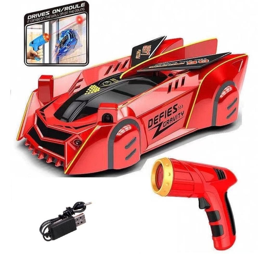 Carrinho Escala Parede Carro Controle Remoto Sensor Laser