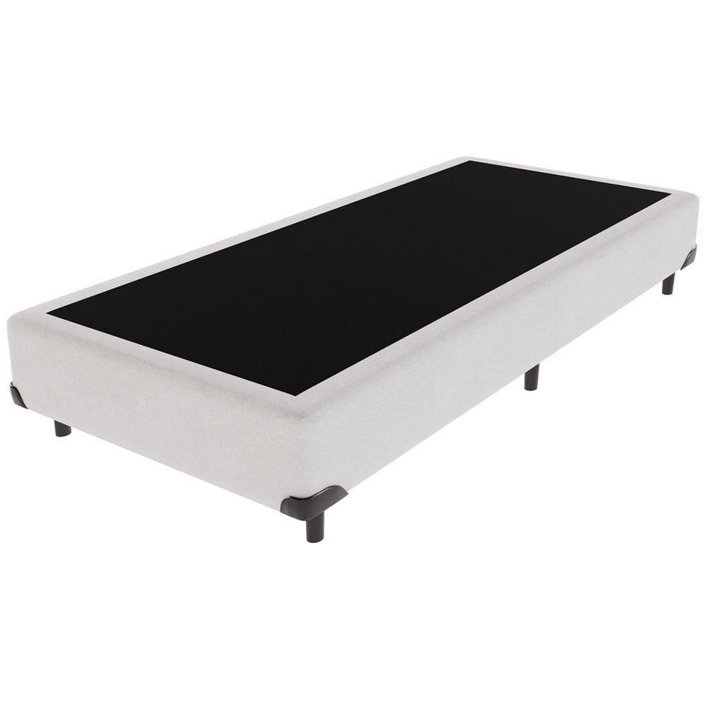 Cama Box Solteiro Branco V-store 88x188x44