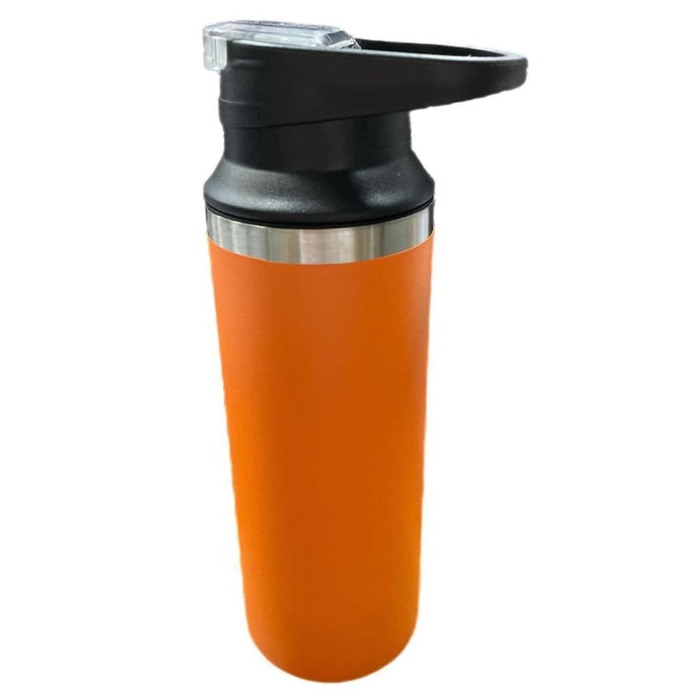 Garrafa Térmica Inox 510Ml Squeeze Camping Vedação Água Cafe