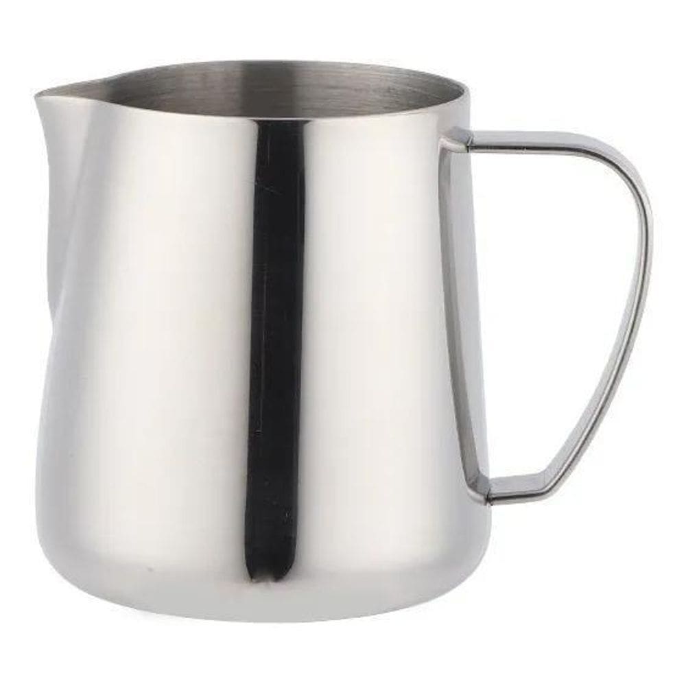 2X Leiteira Pitcher Para Cafe Barista 350 Ml Aço Inoxid