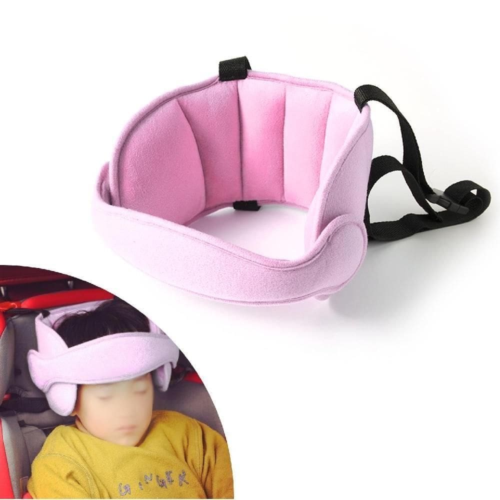 Apoio Suporte Cabeca Ajustavel Infantil Almofada De Pescoco Viagem Carro Bebe Protecao Conforto Kids Meninas Rosa