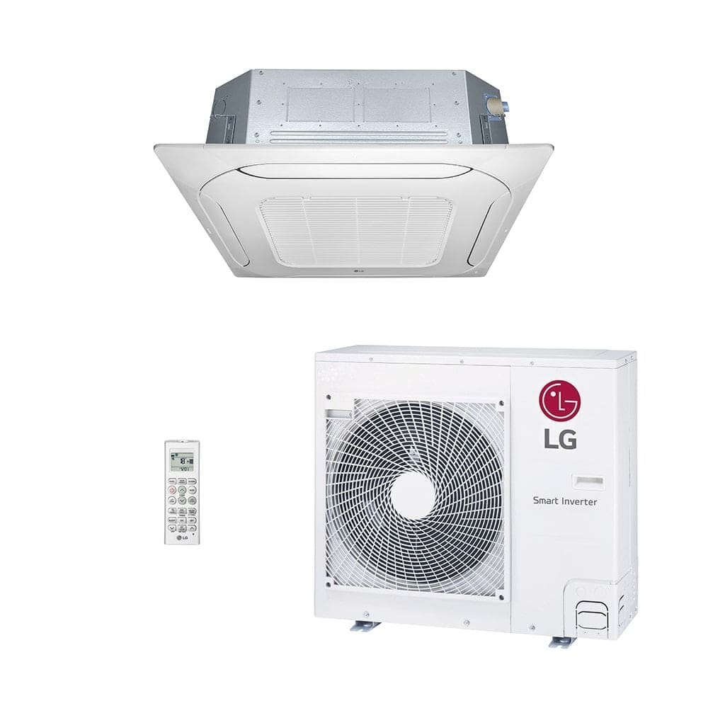 Ar-Condicionado Split Cassete 4 Vias Inverter LG WI-FI Conect 36.000 BTUs Só Frio 220V Monofásico