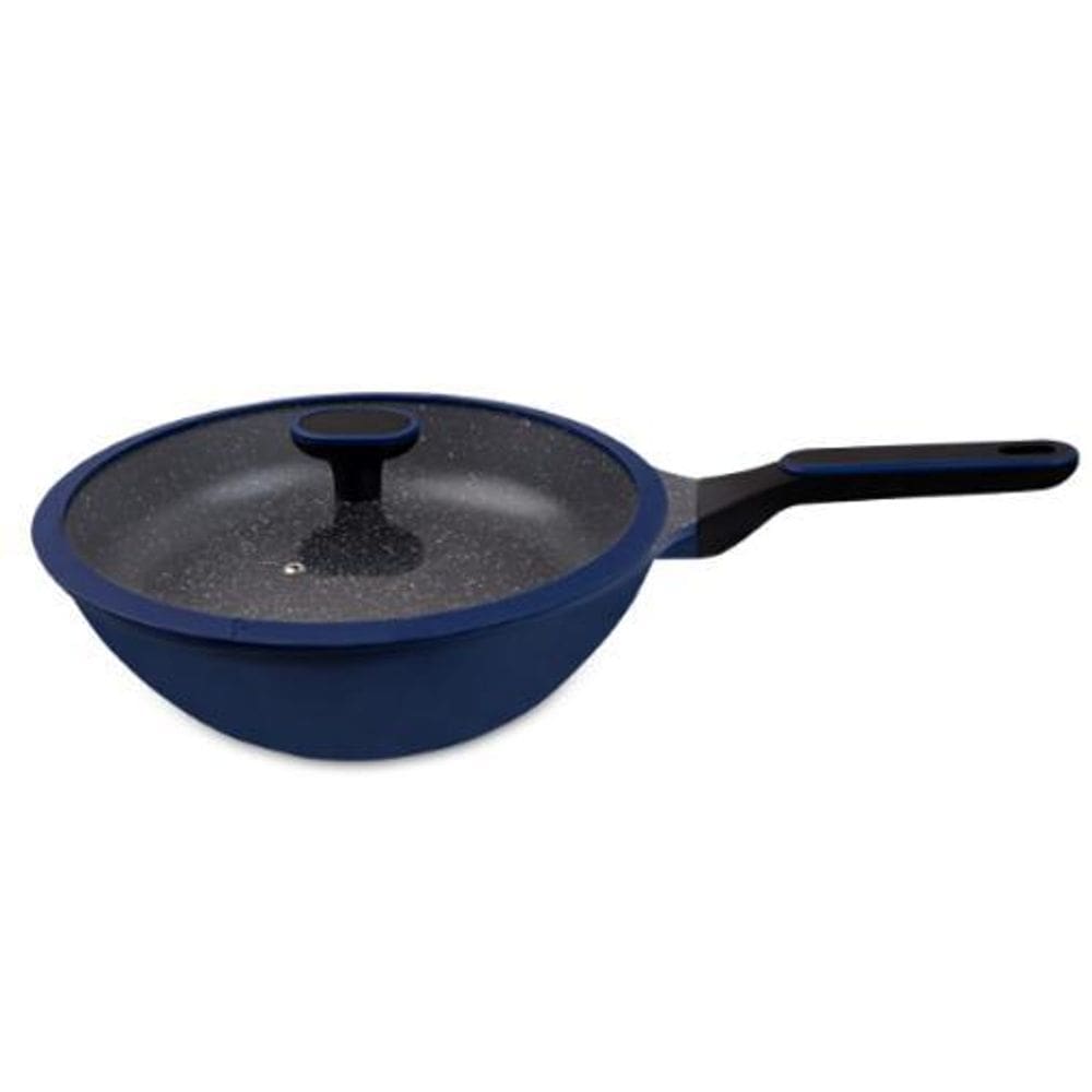 Frigideira Wok Marine Hercules 30Cm Antiaderente Cerâmico