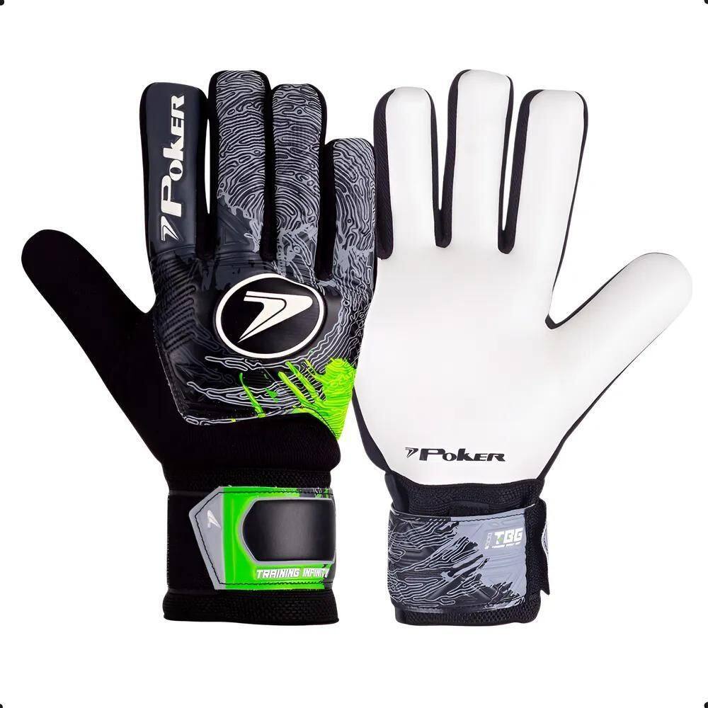 Luva De Goleiro Campo Adulto Orig Verde - Cinza Infinity 10