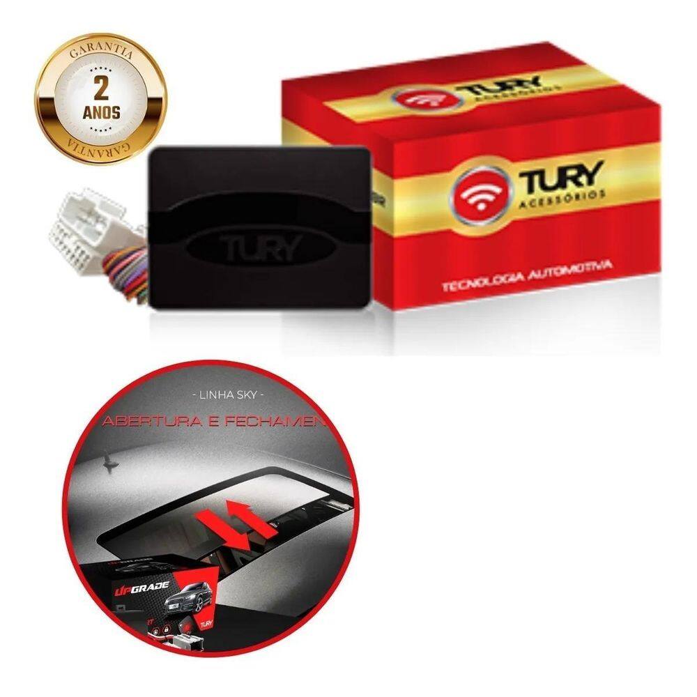 Módulo Teto Solar Tury Para Yaris 2018 Em Diante