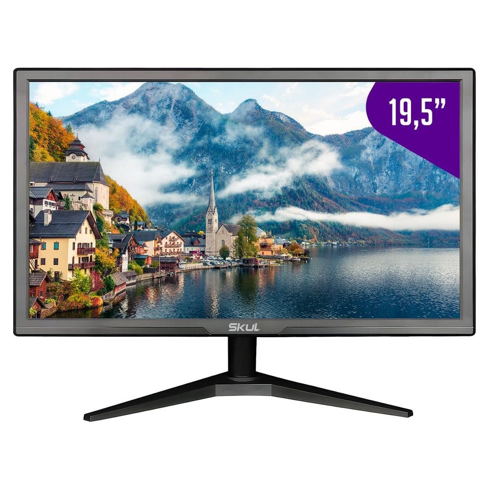 Monitor SKUL 19,5” Office LED 5MS 75 HZ HDMI VGA - SM1955MS75Y