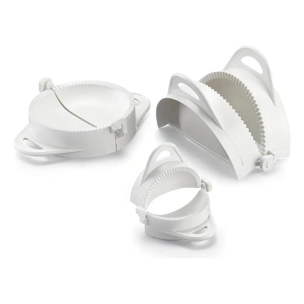 10X Formas Para Pastel E Salgado Kit Com 3 Tamanhos