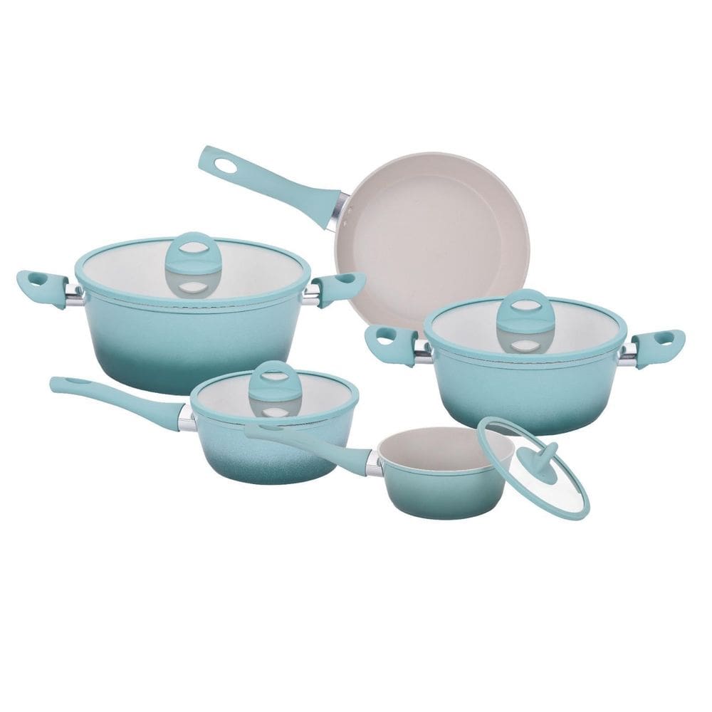 Jogo De Panelas De Indução Cerâmica Miami 5 Peças