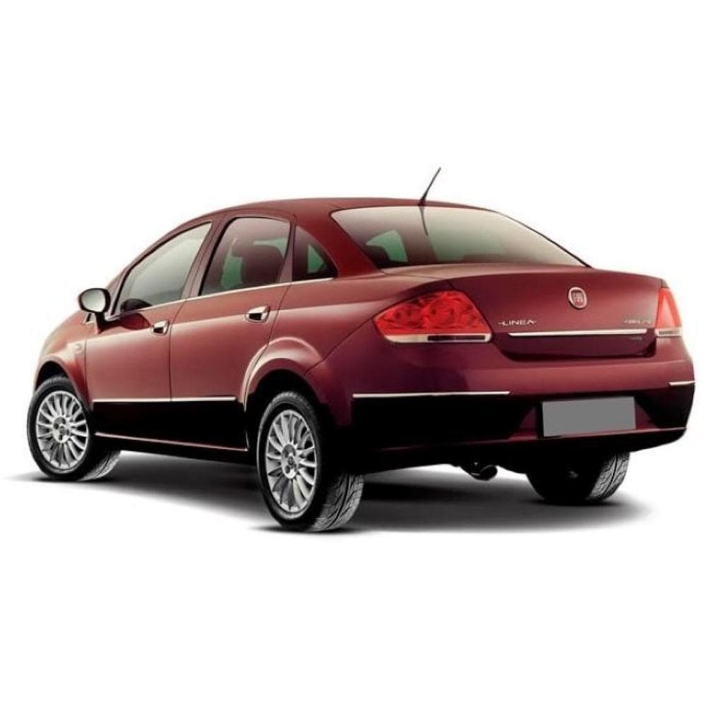 Friso Parachoque Traseiro Linea 2009 A 2014 Cromado