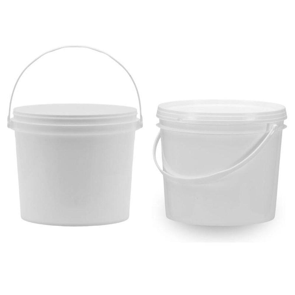 Balde Para Sua Casa 1.8L Branco 50 Pçs