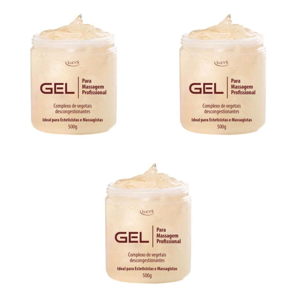 Gel Descongestionante 3 Unidades