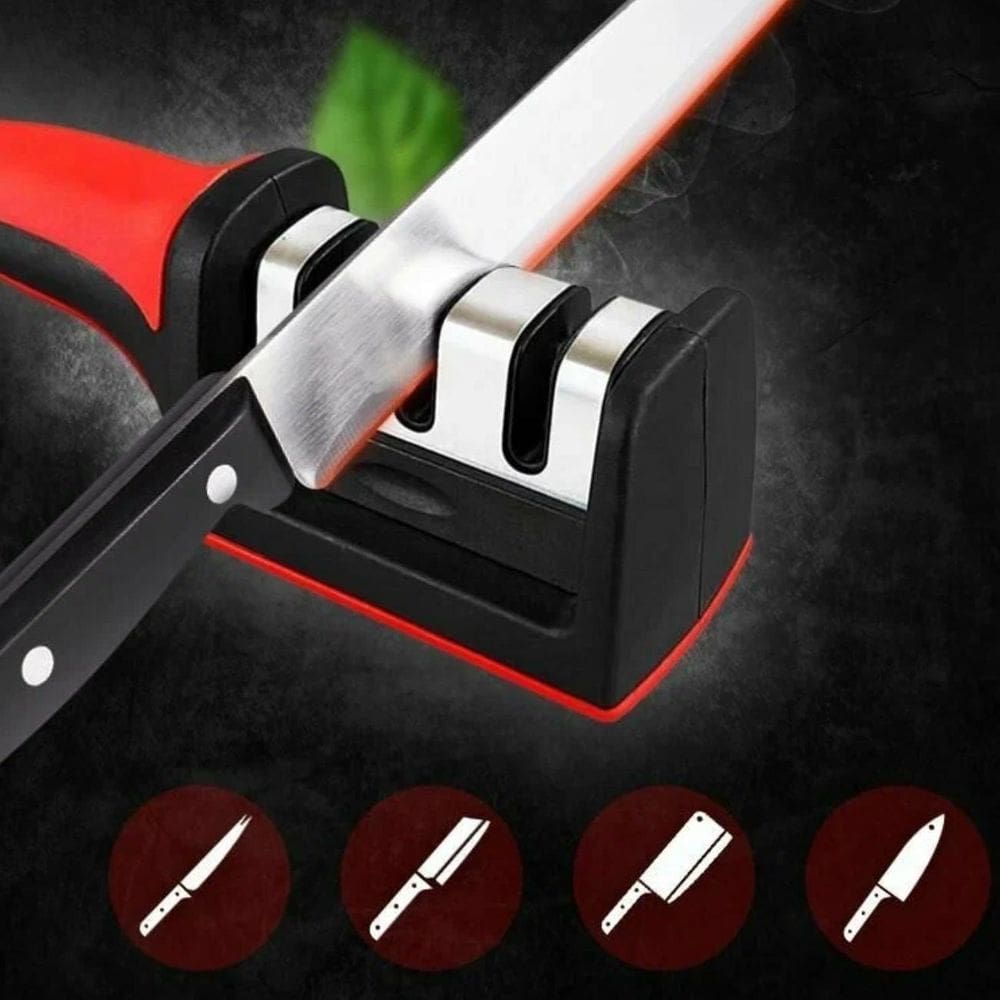Afiador E Amolador De Facas E Tesouras 3 Tipos De Pedras