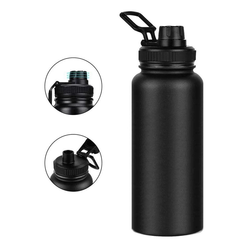 1200Ml Garrafa Térmica Isolada A Vácuo Água Gelada Esporte