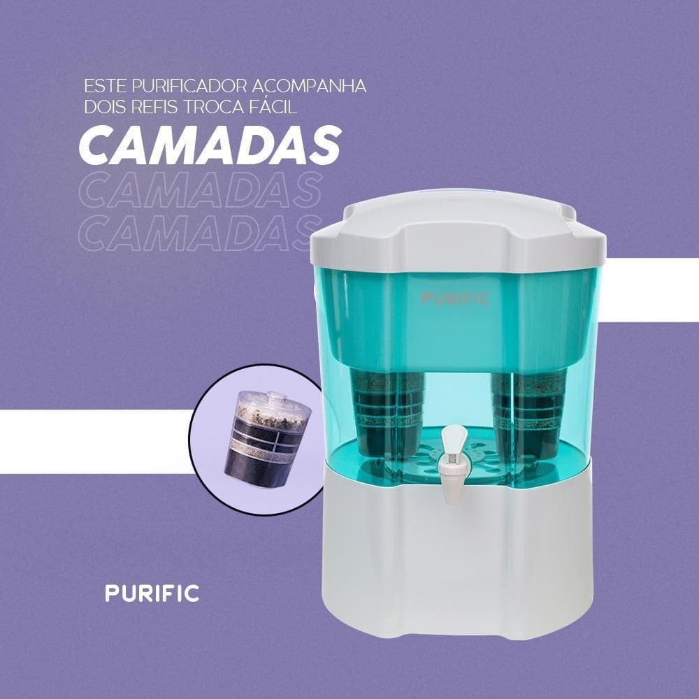 Purific 10 Verde Refil Camadas